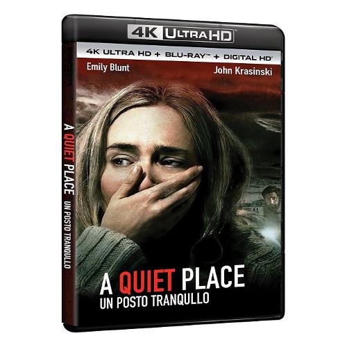 Universal Pictures Blu Ray 4K Quiet Place (A) Un Posto Tranquillo (Blu Ray 4K Ultra Hd+Blu Ray) - John Krasinski 66267
