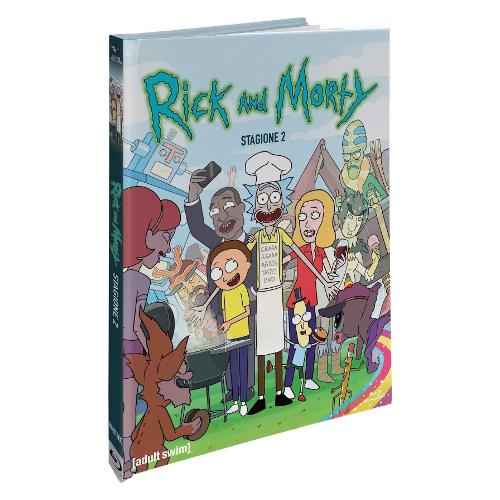 Eagle Pictures Blu Ray Rick And Morty: Stagione 02 (Mediabook Combo CE) (Blu Ray+2 Dvd) - 865387RVDO