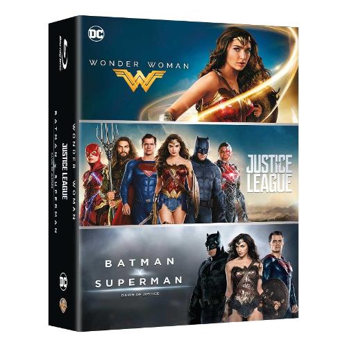 Warner Entertainment Blu Ray Dc Comics Box Set (3 Blu Ray) - Patty Jenkins, Zack Snyder 1000729137
