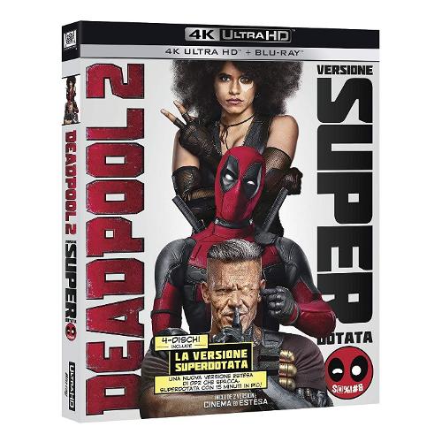 Warner Entertainment Blu Ray 4K Deadpool 2 (Blu Ray 4K Ultra Hd+Blu Ray) - David Leitch 62518