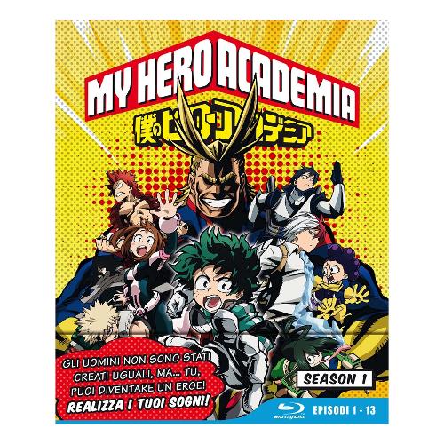 Dynit Blu Ray My Hero Academia - Stagione 01 The Complete Series (Eps 01-13) (3 Blu-Ray) - Kenji Nagasaki DIB50192