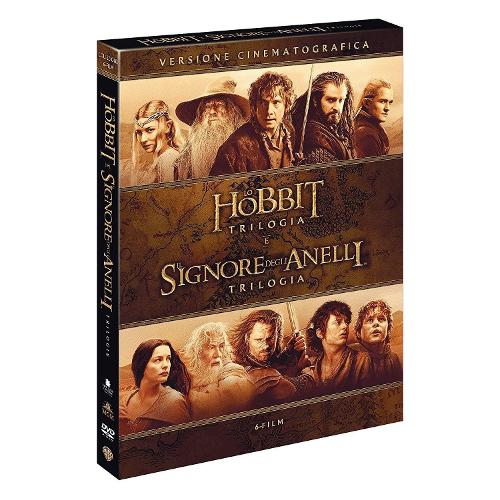 Warner Entertainment DVD Signore Degli Anelli / Hobbit - 6 Film Theatrical Version (6 Dvd) - Peter Jackson 1000633733