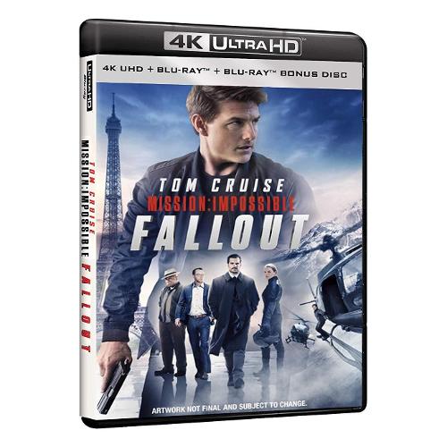 Universal Pictures Blu Ray 4K Mission Impossible Fallout (Blu Ray 4K Ultra Hd+Blu Ray) - Christopher Mcquarrie