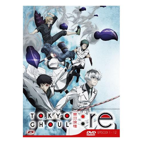 Dynit DVD Tokyo Ghoul: Re - Stagione 03 Box 01 (Eps 01-12) (3 Dvd) (Ed. Limitata) - Odahiro Watanabe DID92401