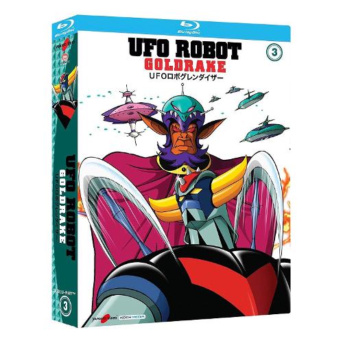 Anime Factory Blu Ray Ufo Robot Goldrake 03 (3 Blu Ray) - Tomoharu Katsumata 5715