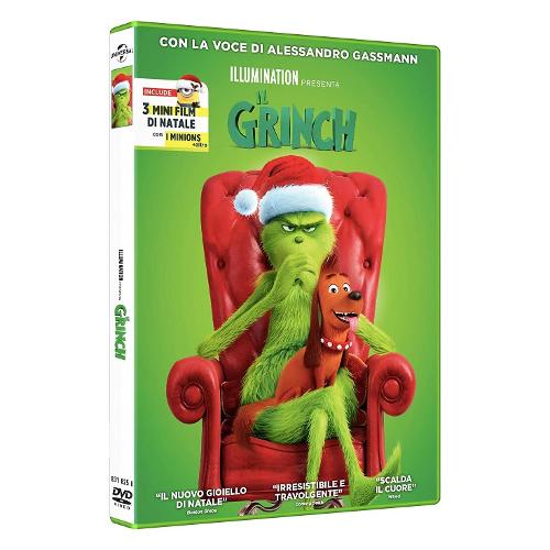 Il Grinch (DVD) - DVD - Film di Yarrow Cheney , Scott Mosier Animazione |  IBS