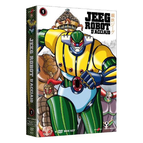 Anime Factory DVD Jeeg Robot D'Acciaio 01 (6 Dvd) - 5418
