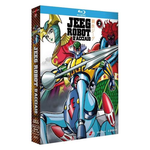 Blu Ray - Jeeg Robot D\'Acciaio #02 (3 Blu Ray) 1029775