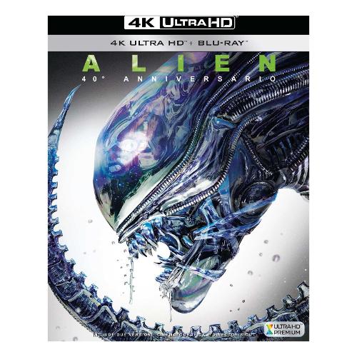 Warner Entertainment Blu Ray 4K Alien (Blu Ray 4K Ultra Hd+Blu Ray) - Ridley Scott