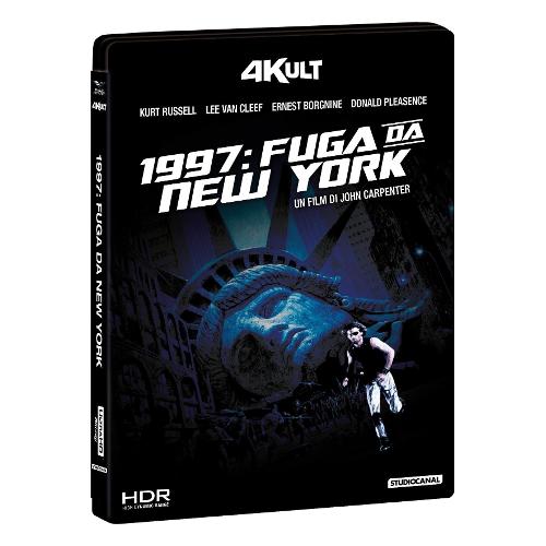 Eagle Pictures Blu Ray 4K 1997 Fuga Da New York (4Kult) (4K Ultra Hd+Blu Ray) - John Carpenter 865814RVDO
