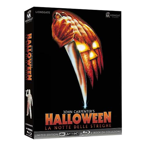 Midnight Factory Blu Ray 4K Halloween La Notte Delle Streghe (4K Ultra Hd+Blu Ray+Booklet) - John Carpenter 1032209