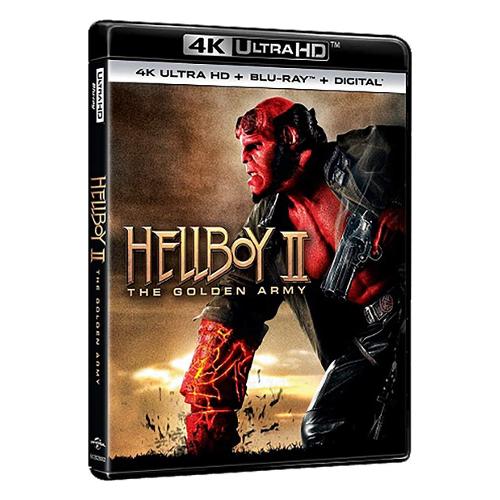 Universal Pictures Blu Ray 4K Hellboy The Golden Army (4K Uhd+Blu Ray) - Guillermo Del Toro