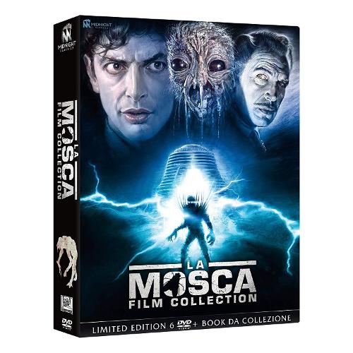 Midnight Factory DVD Mosca Film Collection (6 Dvd+Book) - Edward L. Bernds, David Cronenberg, Kurt Neumann, Don Sharp, Chris Walas 5241