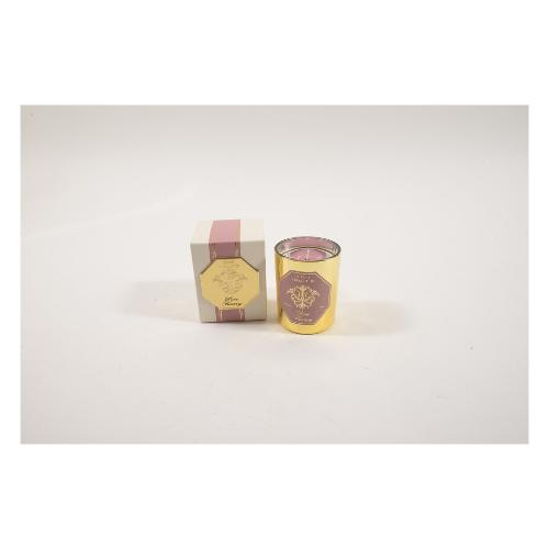 Mercury Candela profumata Fiori di rose (8x8x10cm) Contenitore vetro CHRISTMAS 85355