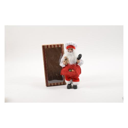 Mercury Babbo Natale pasticciere (16x10x30 cm) 59110