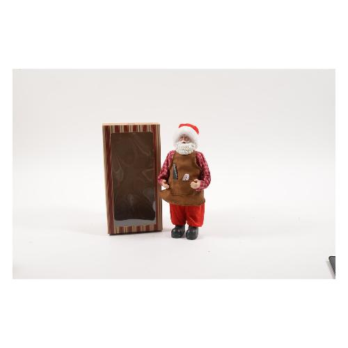 Mercury Babbo Natale carpentiere (16x10x30 cm) 59134