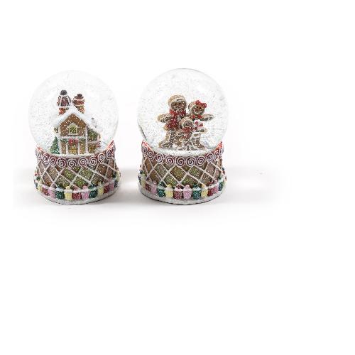 Mercury Palla neve GINGERBREAD colore assortito (6x9 cm) 67422