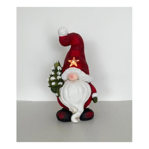 Mercury Babbo Natale con luci (23x17x41 cm) 87052