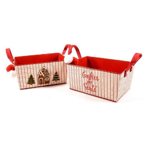 Mercury Cassetta (29x21x14cm) COOKIES FOR SANTA Assortito 87864