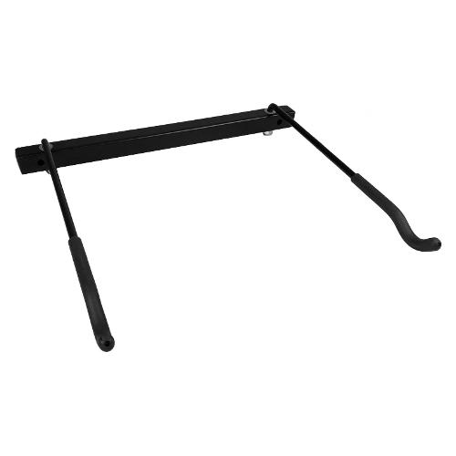 Bonin Porta bici A Muro con Barre Pieghevoli Nero IVP021