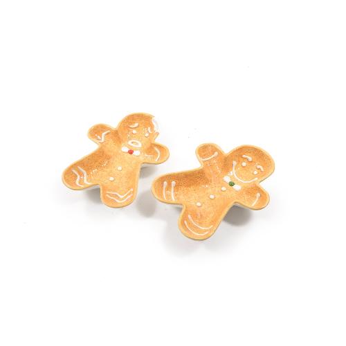 Mercury Piatto piano Ceramica (21x5cm) Ginger bread GINGERBREAD Assortito 92059
