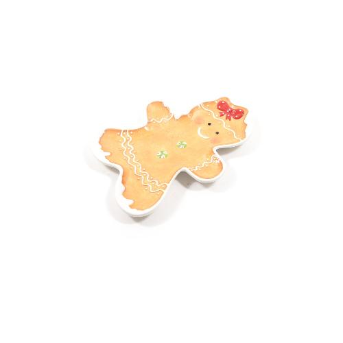 Mercury Piatto piano Ceramica (26x3cm) biscotto GINGERBREAD Assortito 92219