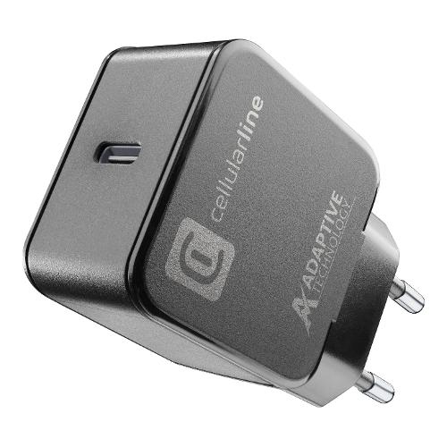 Cellularline Adaptive Fast Car Charger Kit 15W - USB-C - Samsung