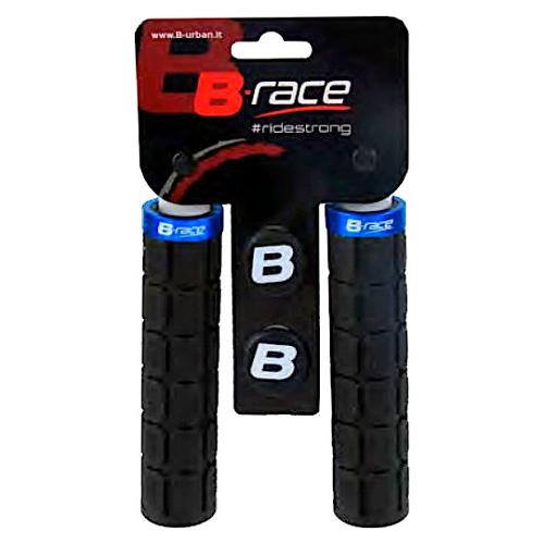 Bonin Manopole bici B Race B Grip Nero e Azzurro KM054