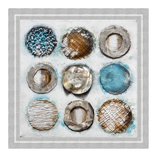 Bubola & Naibo GOLD & SPARKLING Z484 + 6045 11 Dipinto (30x30cm) Z484 6045 11