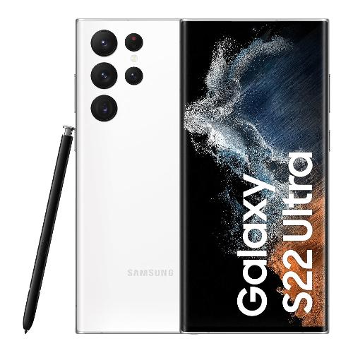 Samsung Smartphone 6,8" GALAXY S22 ULTRA 5G Phantom white 256GB SM S908BZWGEUE Ram