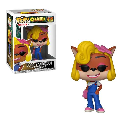 Funko POP GAMES Crash Bandicoot Coco 419 33917