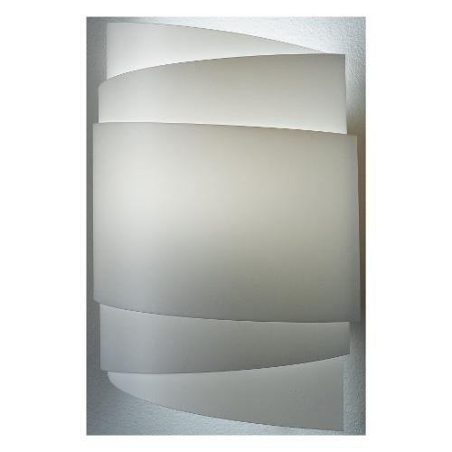 Linea Zero Applique BEA Bianco (25x14x35cm) BEA A NC W 1 luce - E27 - Max 30W