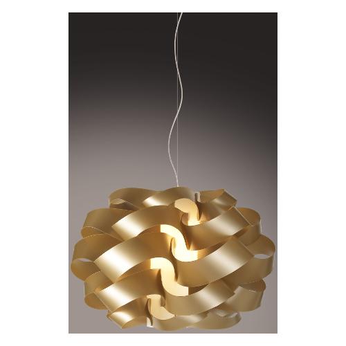 Linea Zero Sospensione CLOUD New gold (40x150cm) CLO S 40 NGLD 1 luce - E27 - Max 30W