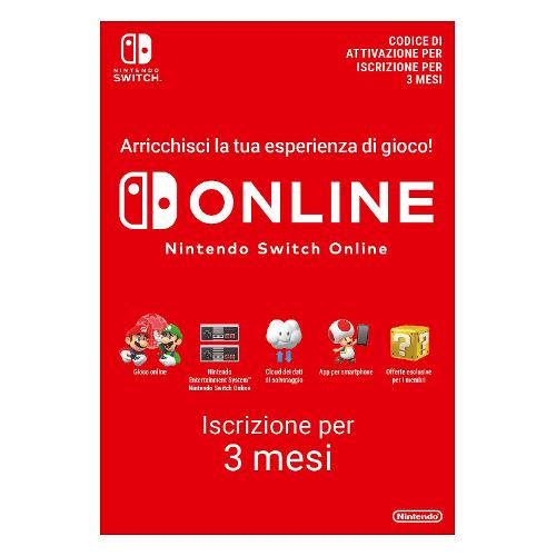 Nintendo Old Servizio Nintendo SWITCH Nintendo Switch Online 3 Mesi 10000952