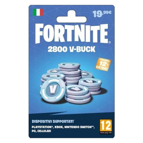 Epic Games Old Servizio Epic Games FORTNITE Carta 2800 V Bucks