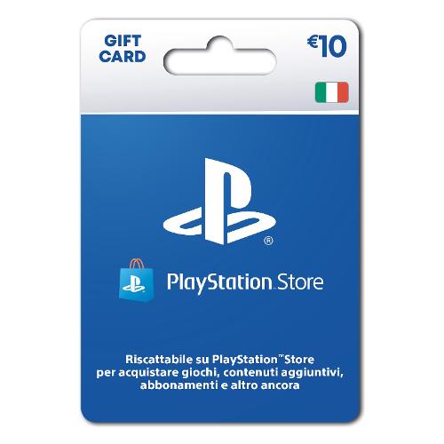 Playstation Ricarica videogioco PLAYSTATION Playstation Network Card 10 Euro SCEE IT 00001000