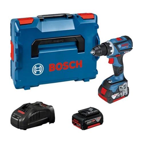 Bosch Professional Trapano avvitatore Gsr 18V 60 C 2 batterie 18V 5Ah 06019G110D