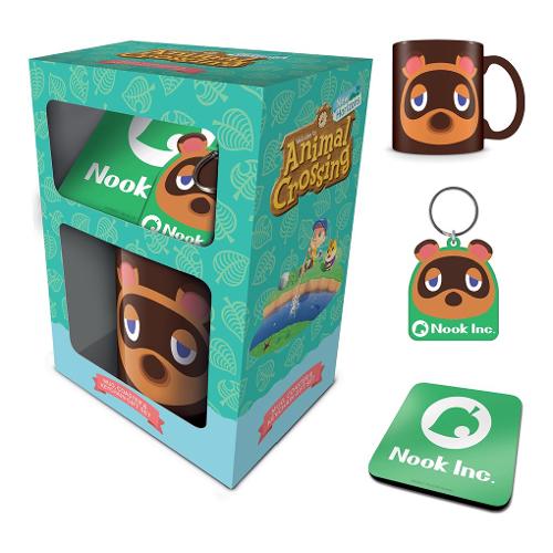 Set regalo videogioco ANIMAL CROSSING Tom Nook Gift Set GP85584