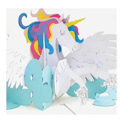 Marpimar Biglietto auguri Compleanno ORIGAMI Pop Up (11,8x16,8 cm) 21OR233
