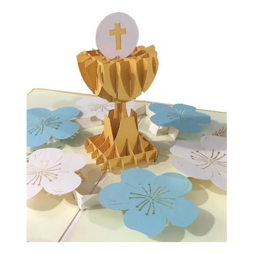 Marpimar Biglietto auguri Compleanno ORIGAMI Pop Up (11,8x16,8 cm) 21OR212