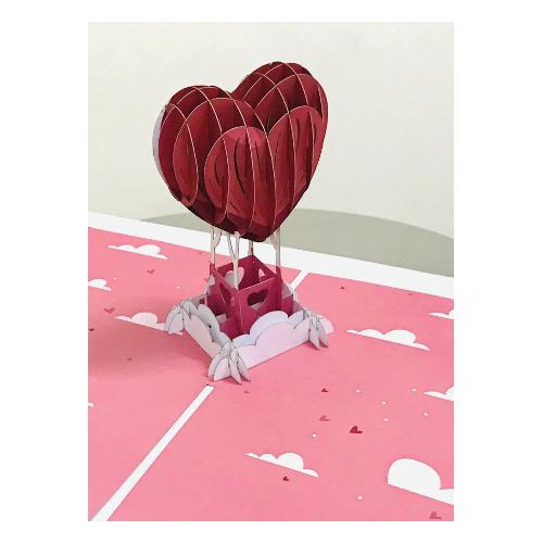 Marpimar Biglietto auguri compleanno Pop Up (11,8x16,8cm) ORIGAMI 21OR224