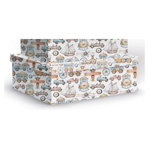 Marpimar Scatola regalo BABY Bianco e Color (30x22x12 cm) SCCB23