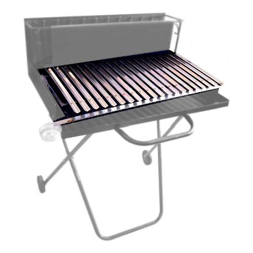 GRATICOLA GRIGLIA ACCIAIO INOX 70x35 PER BARBECUE