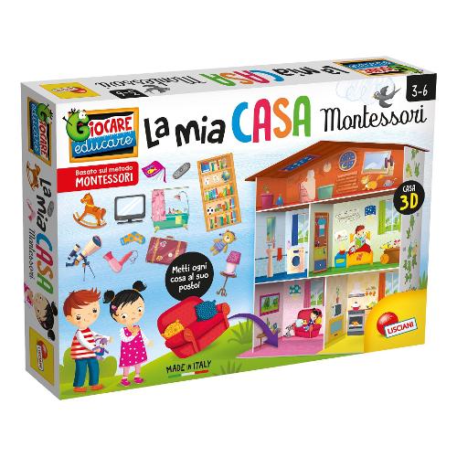 Lisciani Gioco prescolare La Mia Casa 36m+ MONTESSORI 95162