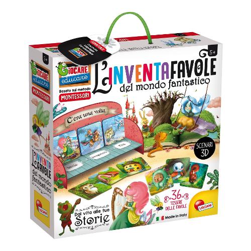 Lisciani Gioco prescolare L'Inventafavole 5a+ MONTESSORI 95216