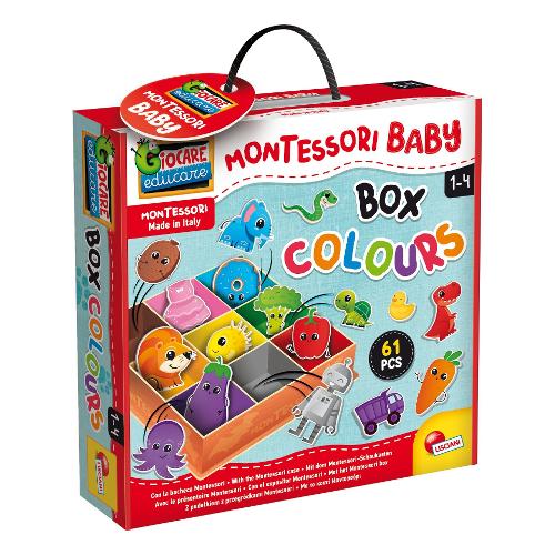 Lisciani Gioco prescolare Box Colours 1-4a MONTESSORI BABY 92765