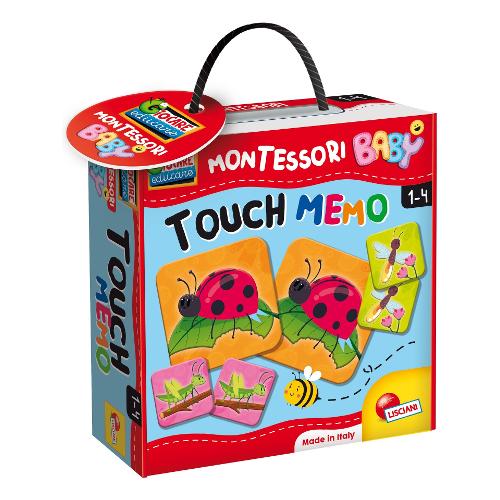 Lisciani Gioco prescolare Memo Touch 1-4a MONTESSORI BABY 92703