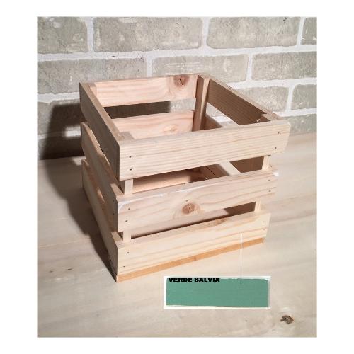 Nevi Marco Cassetta multiuso 19,5x19,5x17cm Salvia 55449