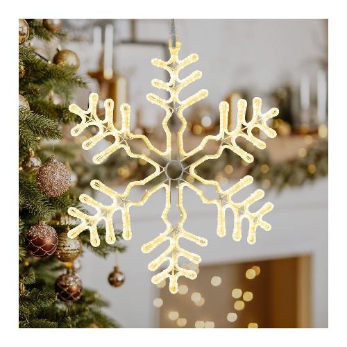 Lotti Decoro XMAS KING Cristallo Neve Flash Led (60x50 cm) nr 840 luci 64560