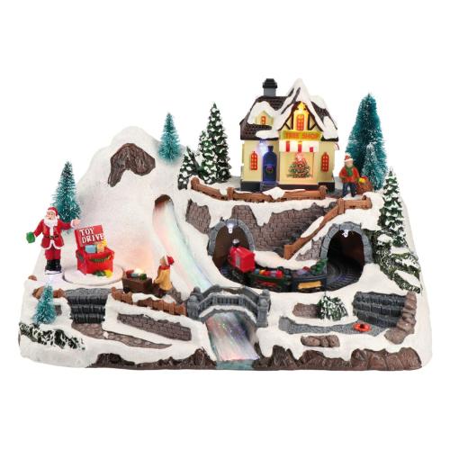 Lotti Ruscello e Treno Movimento e Musica (30x18x19 cm) 73357
